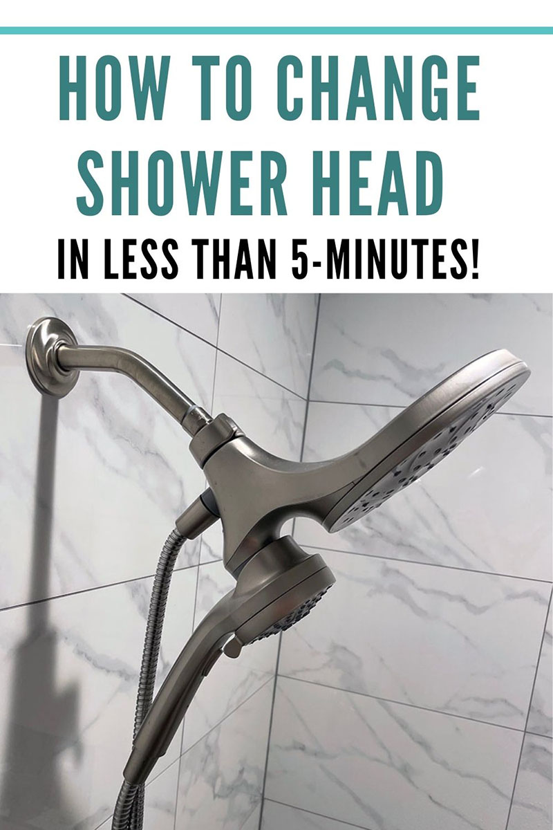 How to Change Shower Head to Handheld Shower Head Faith's Homemaking